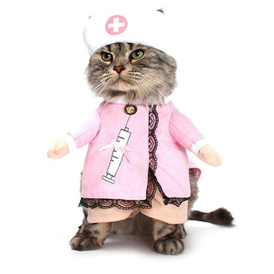 Nurse Costume For Cats
