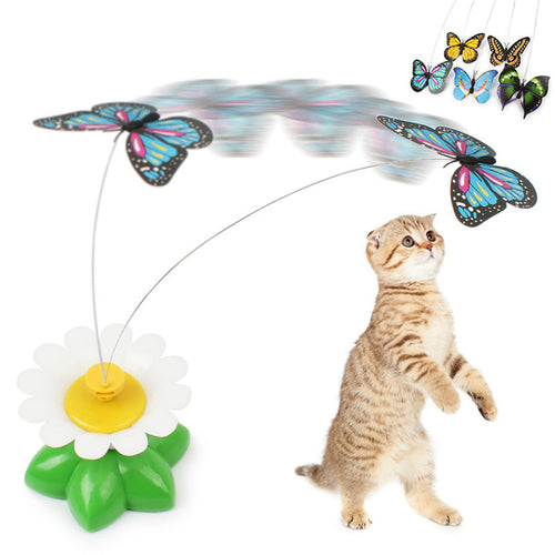 Flying Butterfly Toy For Cats
